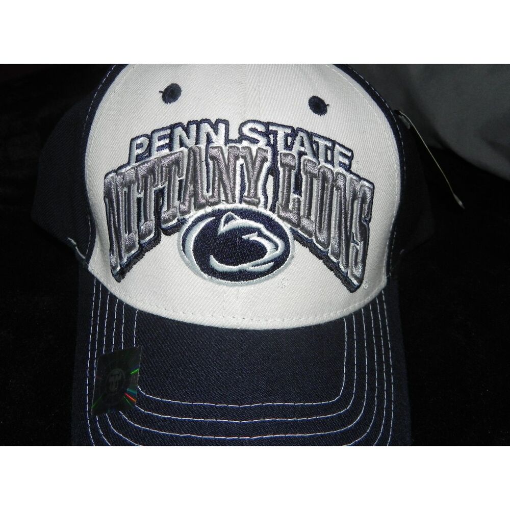 Penn State Nittany Lions Top of the World Adjustable Hat – Navy/White